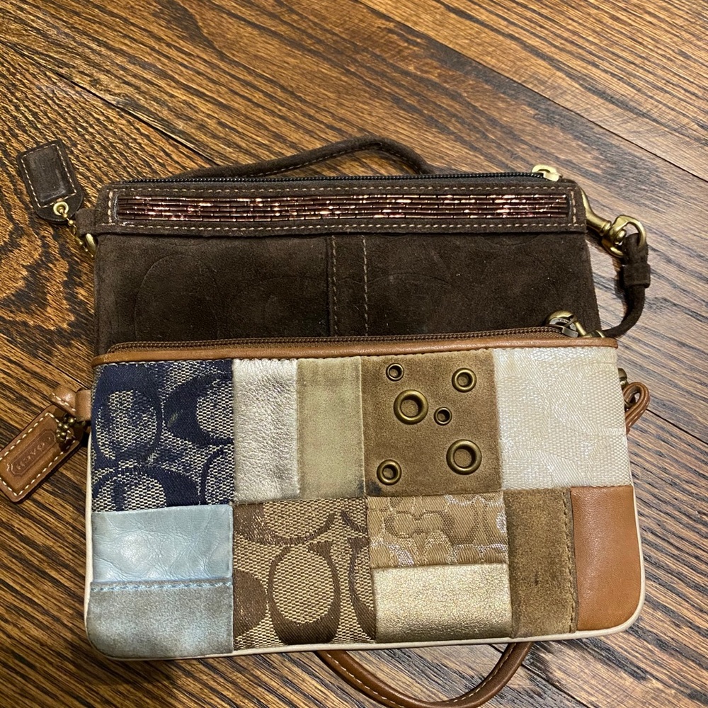 Coach wristlets